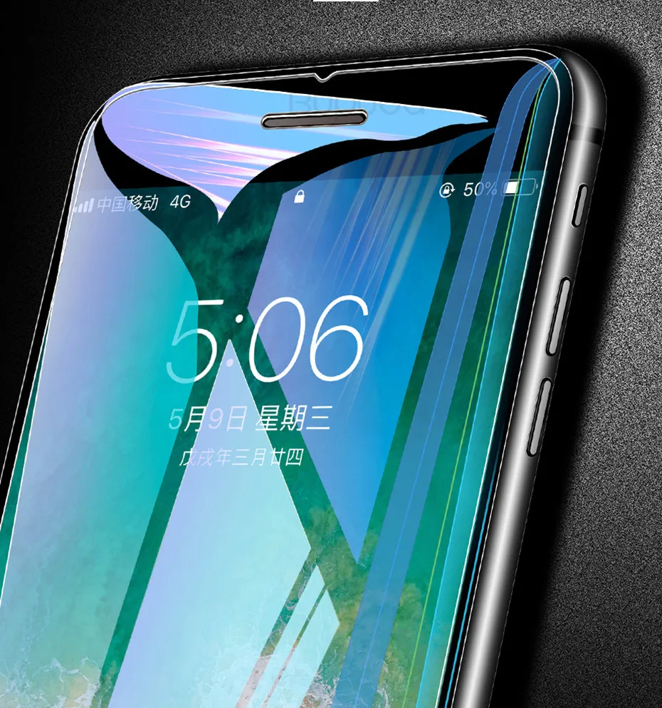 3 шт. закаленное стекло для iPhone X XS Max XR 7 8 6 6s Plus 5 5S SE Защитная пленка экрана на 11 Pro Max|