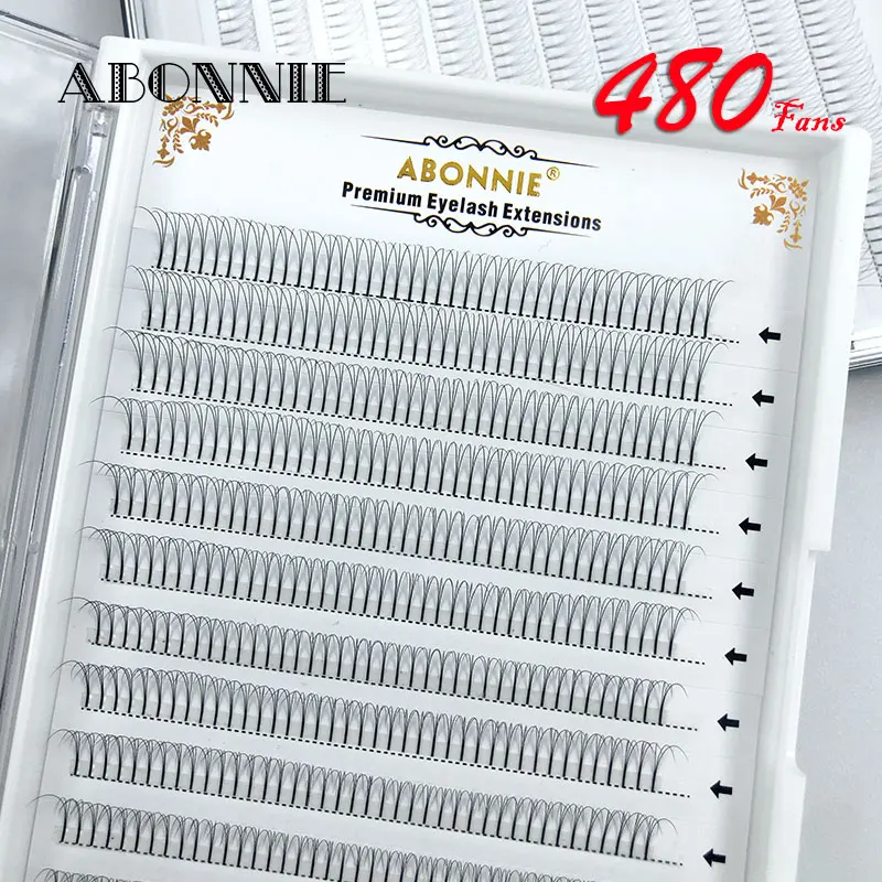 Горячая Распродажа Abonnie 6D готовые объемные ресницы легко подбираются стабильные