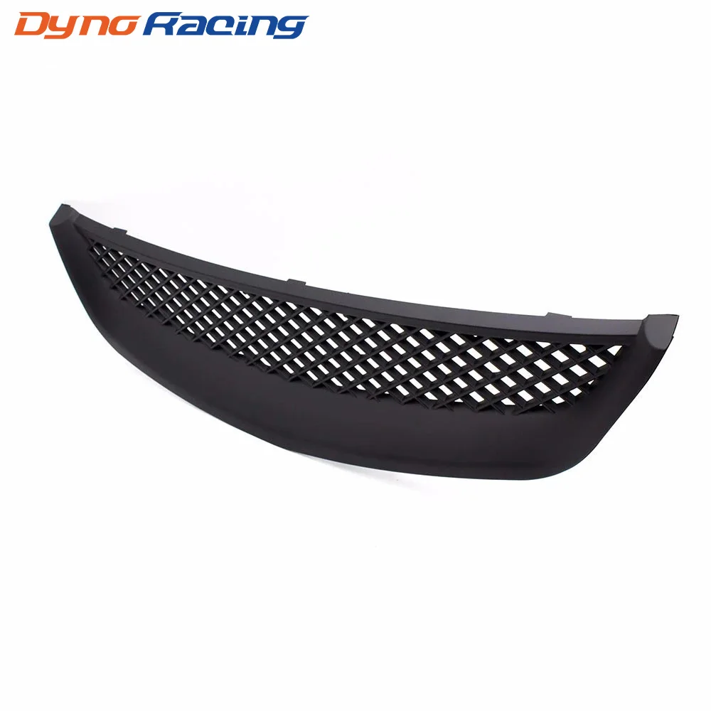 Новая передняя решетка для гоночного автомобиля гриля Abs Honda Civic Type R Black YC101067 2001 2003|