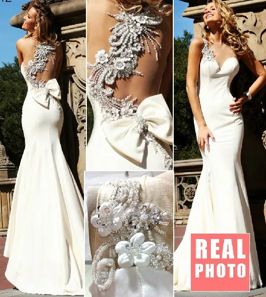 Бесплатная доставка 2014 Новое vestido de festa сексуальное роскошное бисерное