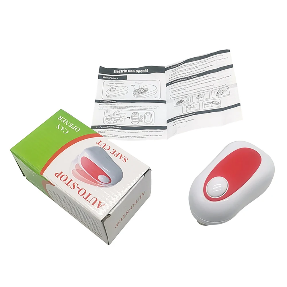 

Holaroom Innovative Electric Tin Opener One Touch Jar Opener Practical Can Bottle Opener Automatic Jar Openers Kitchen Gadgets