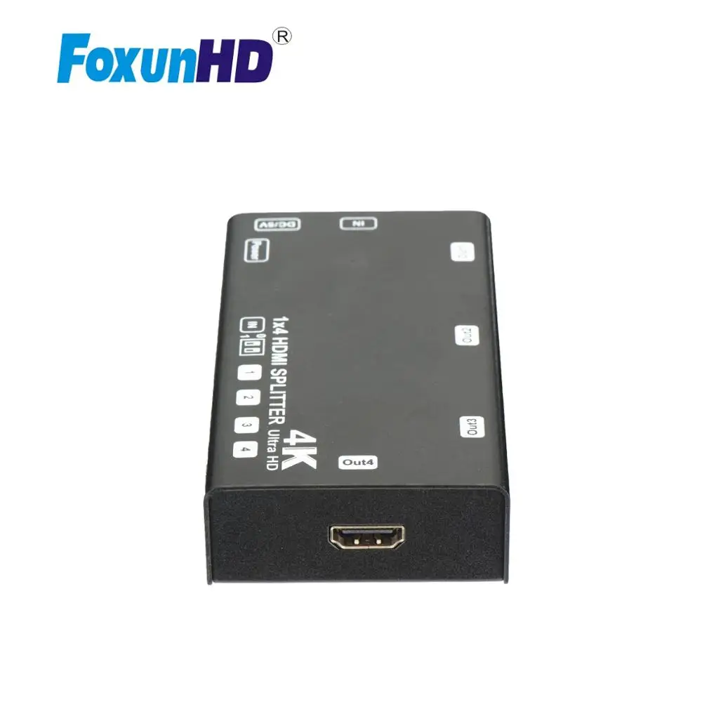Горячая Распродажа 3D мини HDMI сплиттер 1X4 SP144E 10 2 Гбит/с 4K x 2K @ 60 Гц EDID HDCP1.4 |