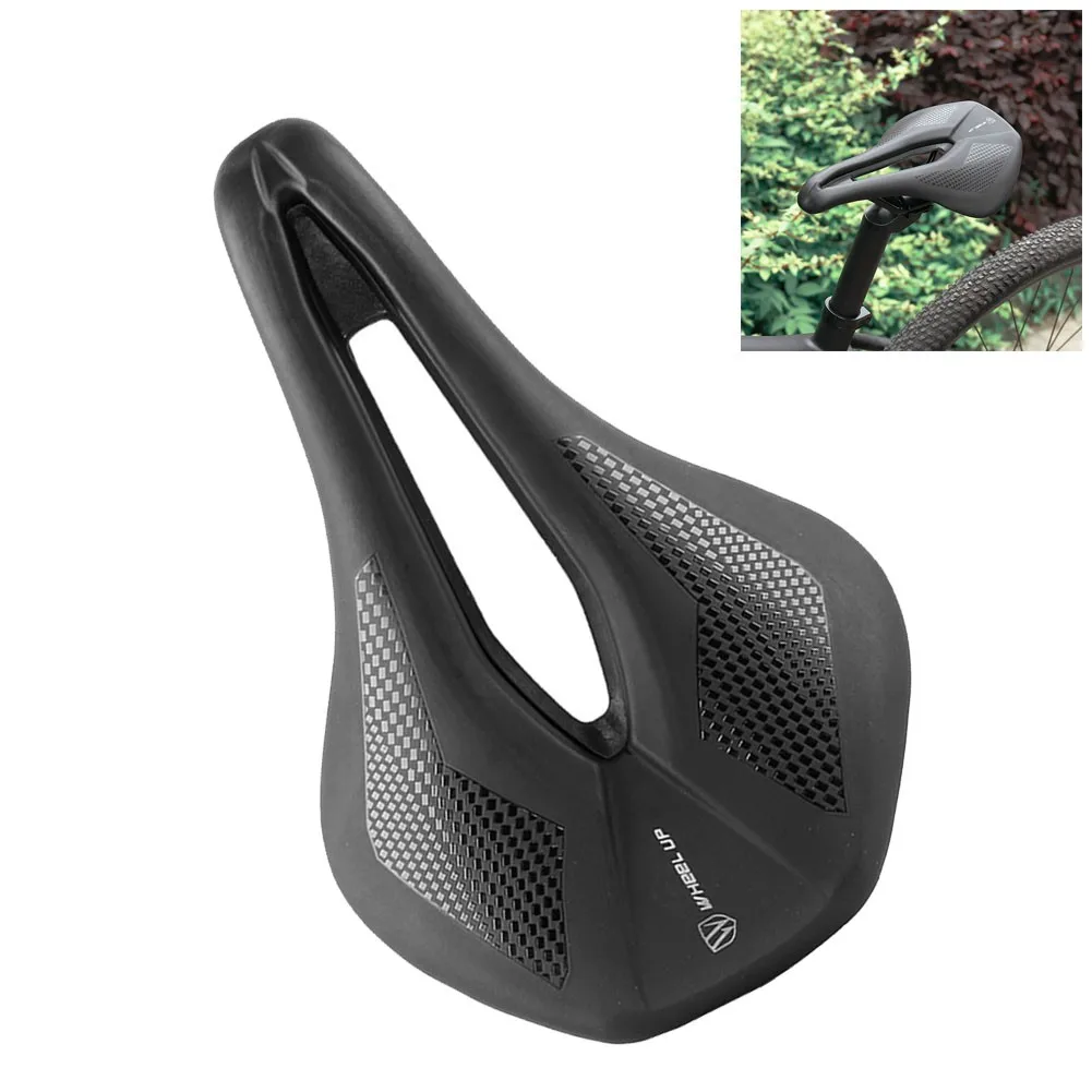 

Super Soft Silicone Cushion Bicycle Seat Mountain Road Bike Saddle Comfortable And Breathable Racing Seat Thickened For Riding