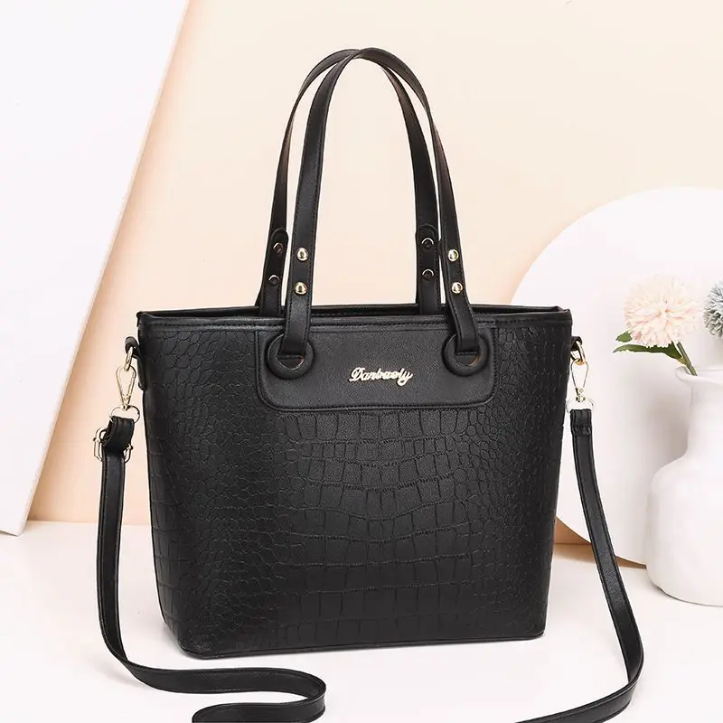 

2021 New Fashion Trend Lady Large-capacity Handbag High-quality Leather Shoulder Messenger Bag High-quality Purse Bolsa Feminina