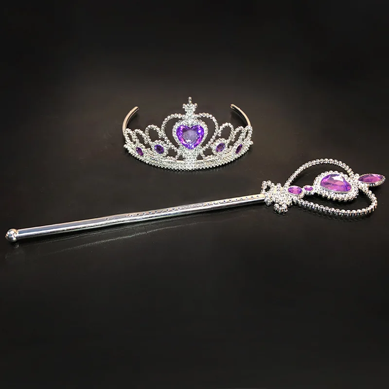 Детская игрушка для ролевых игр 2 шт. корона принцессы ободок Игрушки девочек