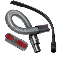 flexible crevice tool adapter hose kit for dyson v8 v10 v7 v11 vacuum cleaner for as a connection and extension