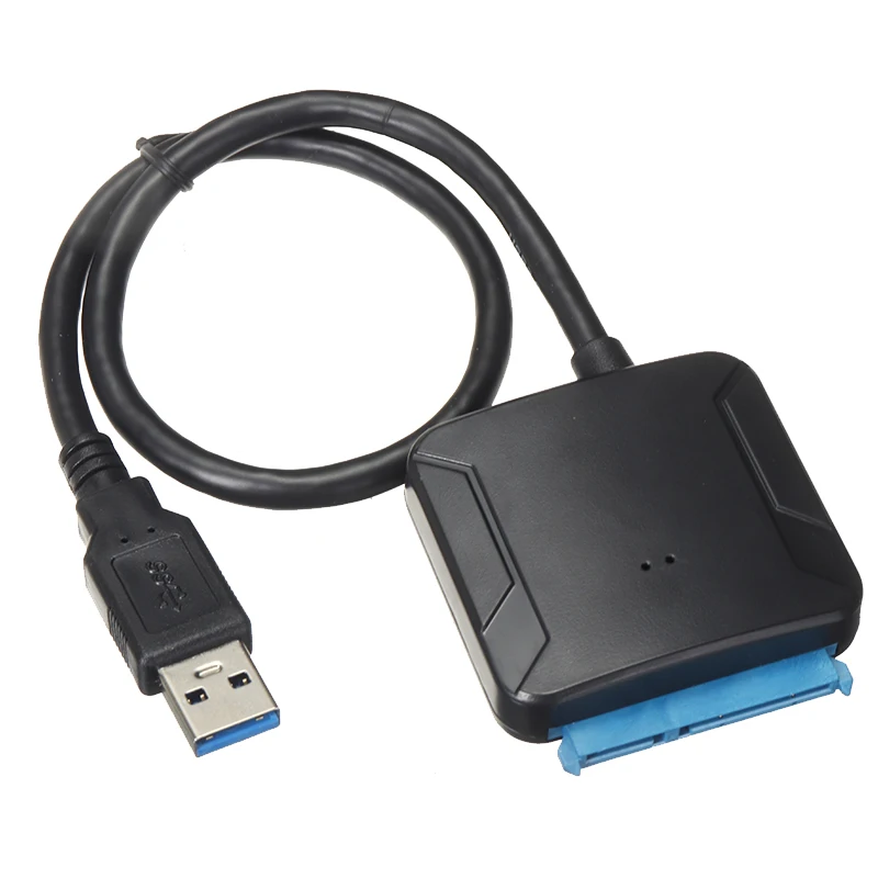 

POHIKS 1pc 5 Gbps High Speed SATA to USB 3.0 Adapter For 2.5 "/ 3.5" SATA Hard Drive HDD SSD Converter Cable
