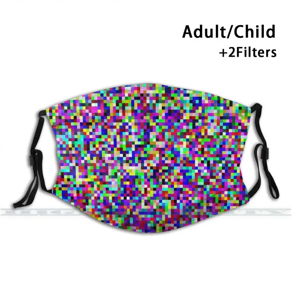 Многоразовая маска с шумоподавлением Pm2.5 модная для лица фильтром детей и