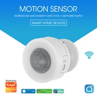 wifi pir smart motion sensor usb powered wireless temperature humidity detector wifi usb pir motion sensor detector