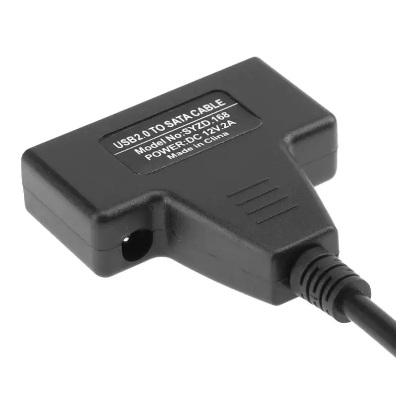 Новый высокопроизводительный Кабель-адаптер с USB 2 0 на SATA 7 + 15 Pin 22 для 5-дюймового