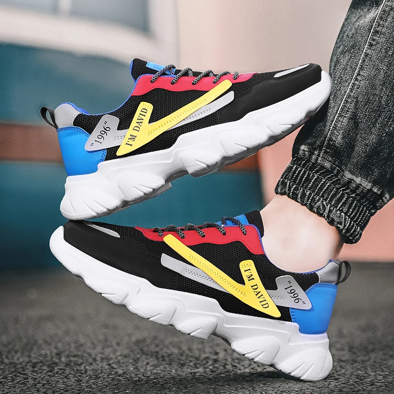 

Men Casual Shoes 2021 New Sneakers Summer Brand Top Quality Lac-up Lightweight Comfortable Walking Footwears Chaussure Homme