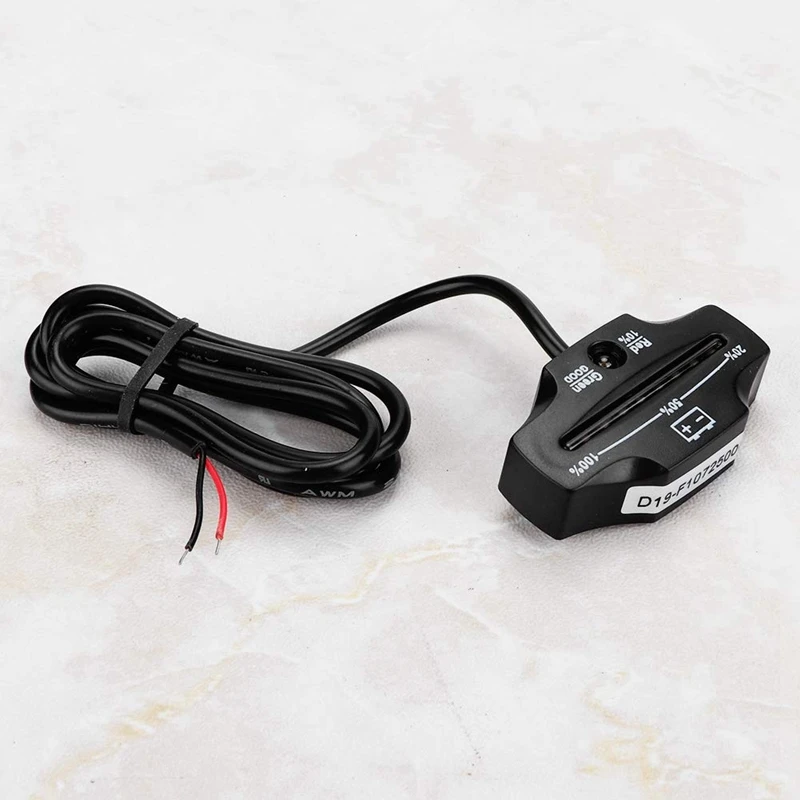LED Lead Acid Storage Battery Indicator Gauge Level Monitor for Golf Carts Marine Motorcycle Truck Forklift | Автомобили и