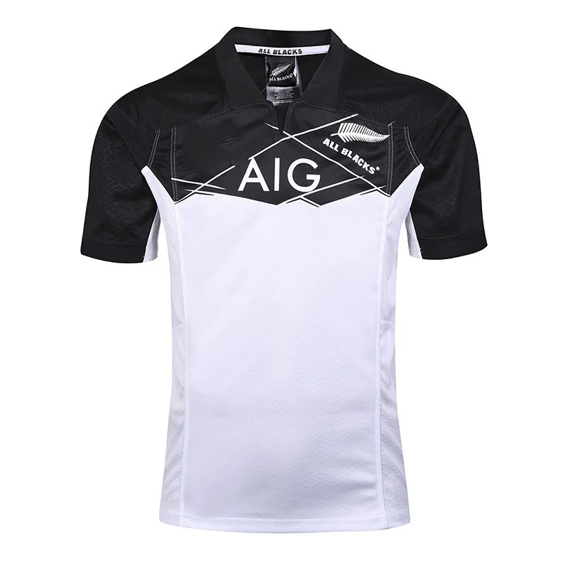 

All Blacks Rugby New Zealand Jerseys 2018 2019 Afl Rugby Shirt POLO Shirt Maillot Camiseta Maglia Tops Men's Shirt S-5X