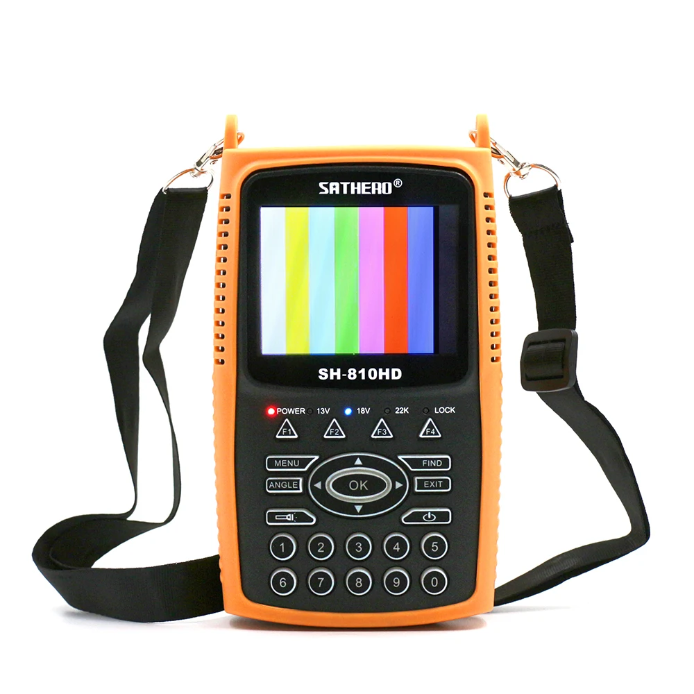 Sathero SH-810HD DVB-S2 и DVB-T2 комбинированный поиск цифрового сигнала поддержка