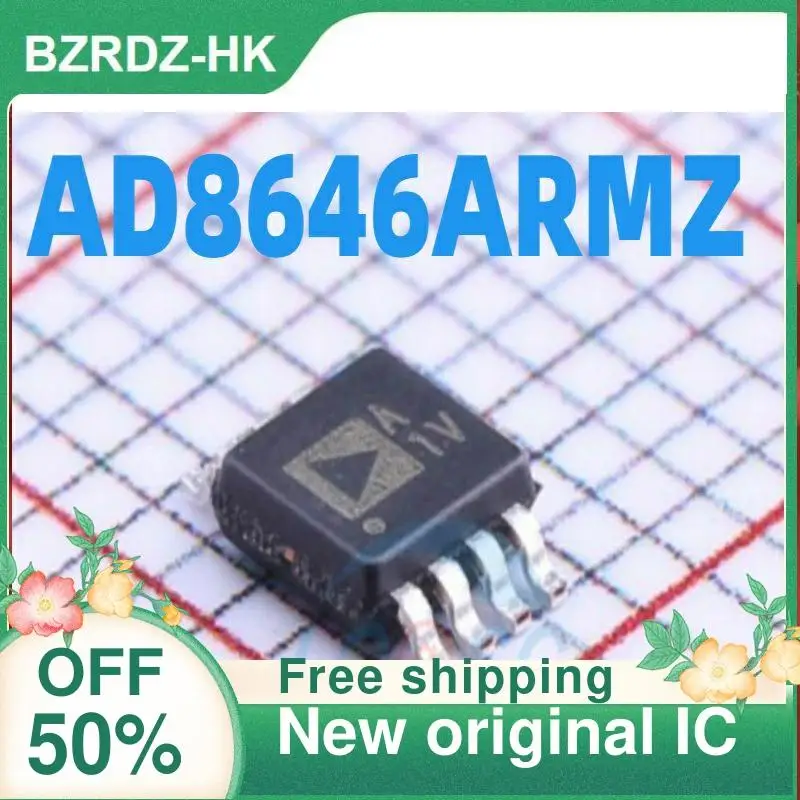 

1-20 шт. AD8646ARMZ AD8646ARM 8646 A1V MSOP8 новая Оригинальная фотография