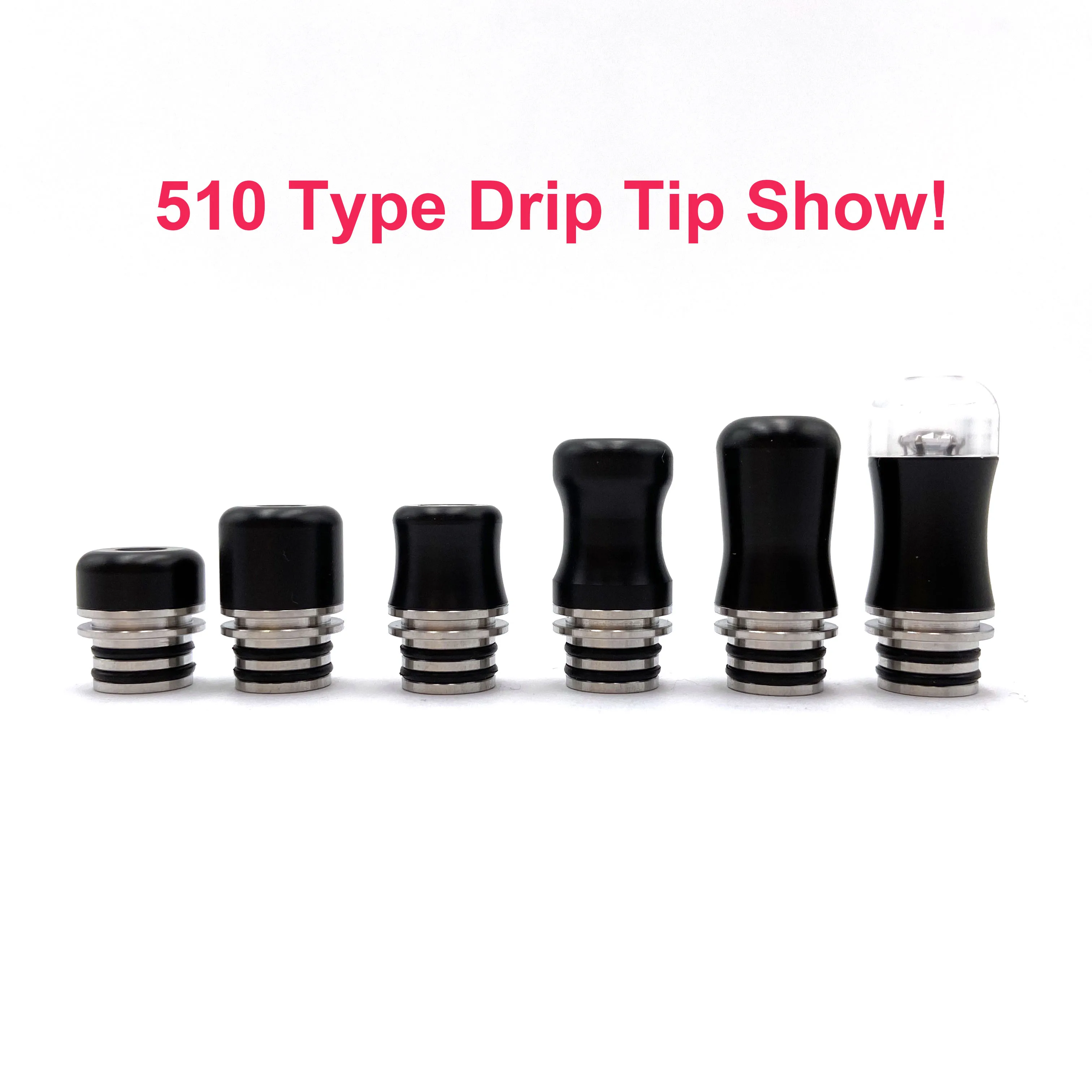 

510 MTL наконечники капельного наконечника для 510 типа Vape RDA RTA RDTA