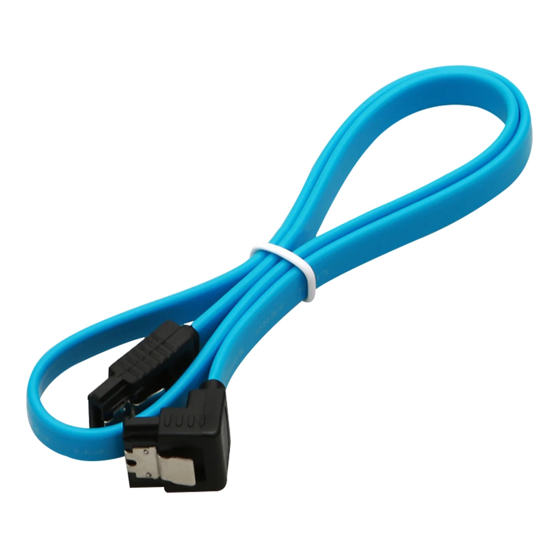 

New Top Quality High Speed Straight Right Angle 6Gbps 50CM SATA 3.0 Cable 6GB/s SATA 3 Cable Flat Data Cord for HDD SSD