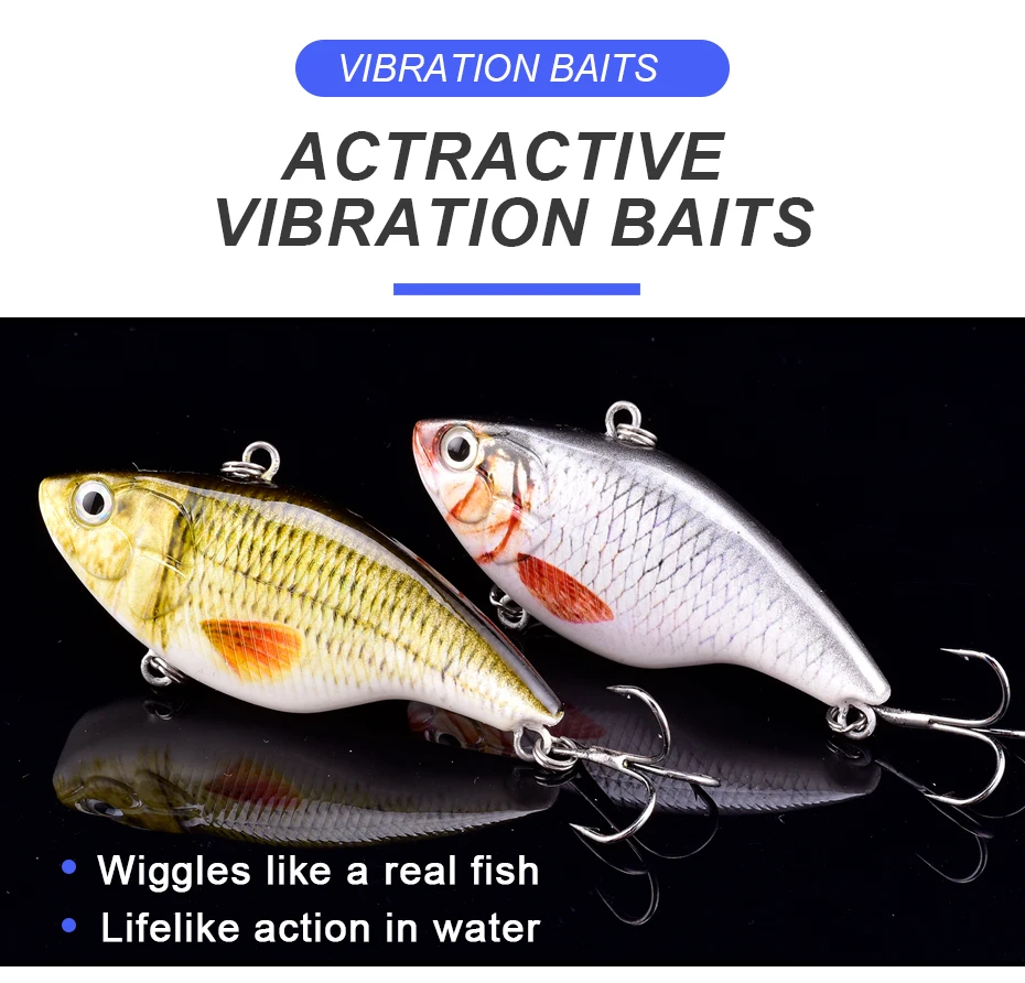 Оригинальные Oddfisher YR44 рыболовные приманки, наживки, приманки VIB, вибрационные жесткие приманки, рыболовные снасти для окуня, щуки, озера, реки