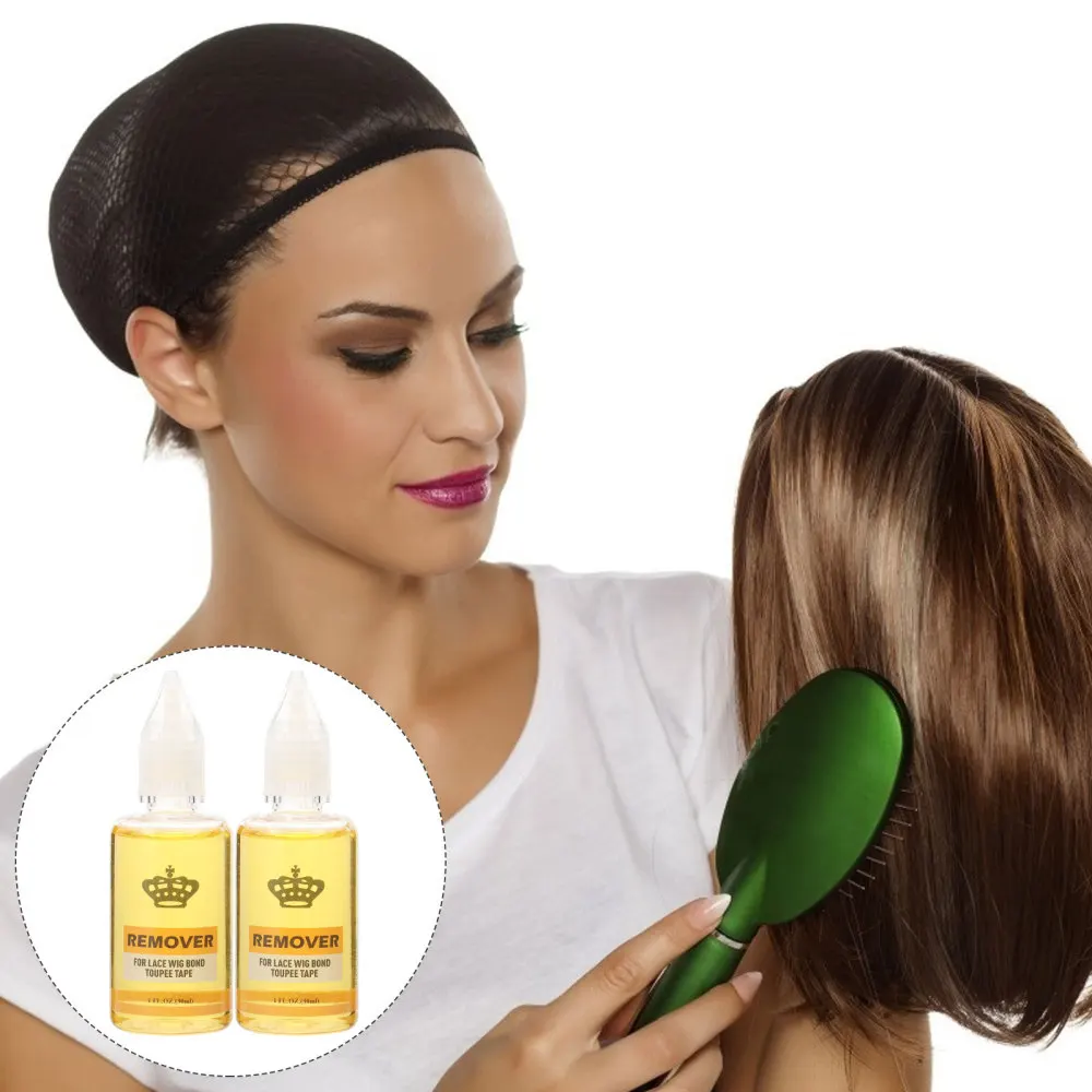 

2 Bottles Hair Bonding Remover 30ml Remover for Lace Wig Bond and Toupee Tape
