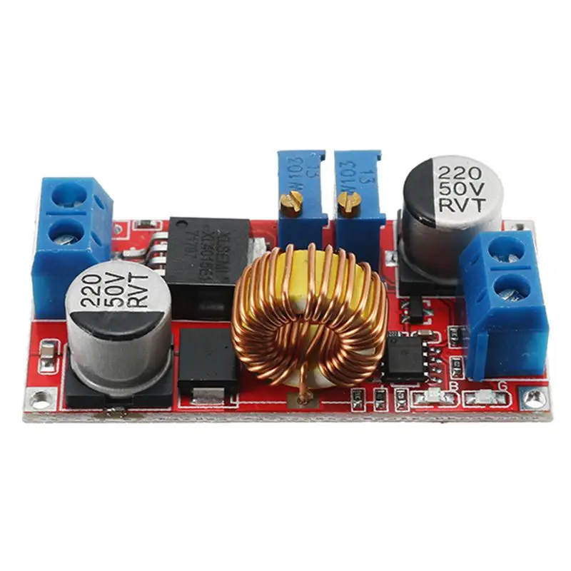 

Lithium Battery Charger Module Board 5V-32V to 0.8V-30V 5A LED Driver Step Down Buck Converter Board Constant Current Voltage