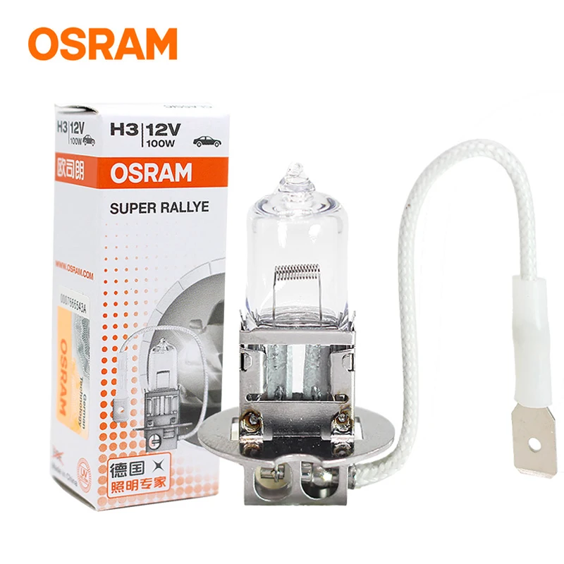 OSRAM H3 автомобильная лампа для фар противотуманная ближний свет галогенная