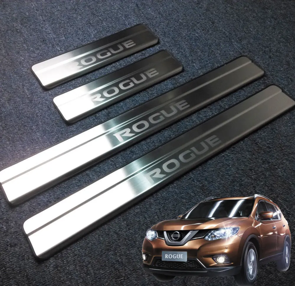 

Накладка на порог из нержавеющей стали Rogue для Nissan Rogue 2014-2020