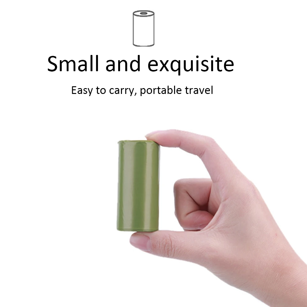 6 рулонов практичная для домашней собаки мешок с светодиодный светильник