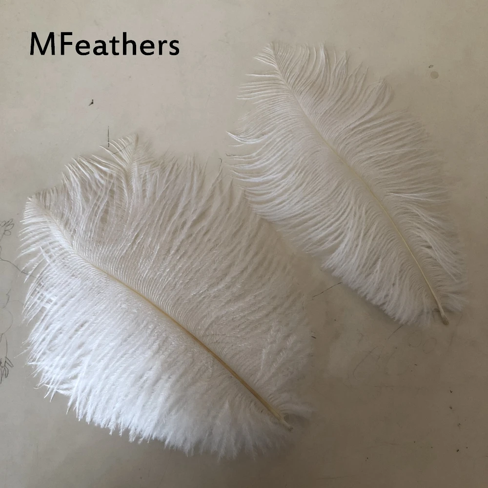 21 цвет 10 шт. окрашенные золотые перья из страусовых перьев 6-8 дюймов натуральные