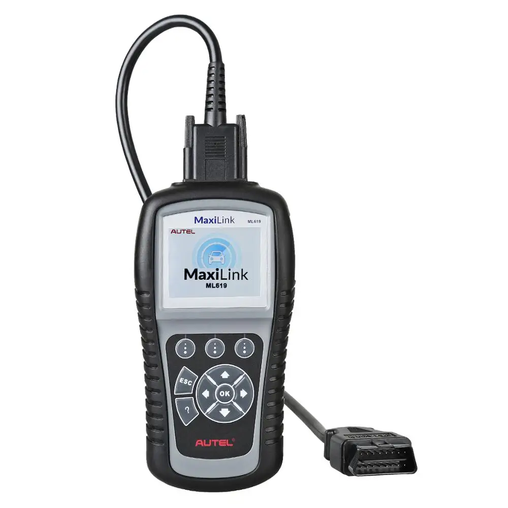 Autel MaxiLink ML619 OBD2 сканер ABS SRS код считывания Авто диагностический инструмент