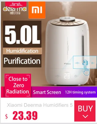 Увлажнитель воздуха xiaomi Mijia deerma 5L, 35 дБ, тихий, Очищающий воздух для помещений с кондиционированием воздуха, офисный, бытовой
