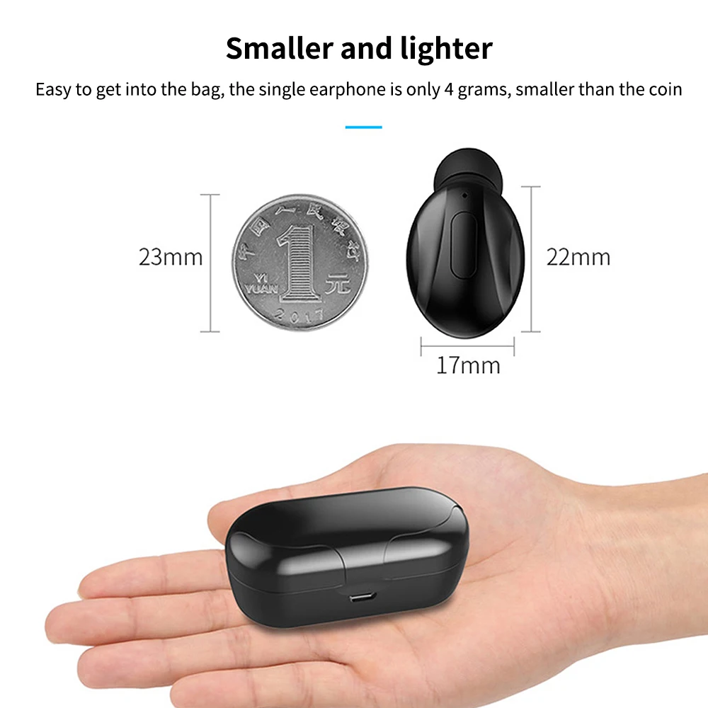 XG17 XG15 TWS Bluetooth 5,0 беспроводные стерео наушники HIFI Звук спортивные наушники гарнитура с микрофоном для телефона