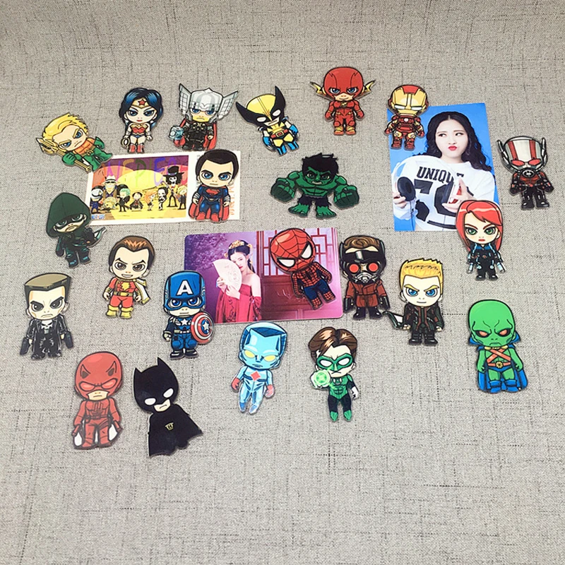 Герой Мститель Бесконечность война мультфильм фигурка магнит на холодильник