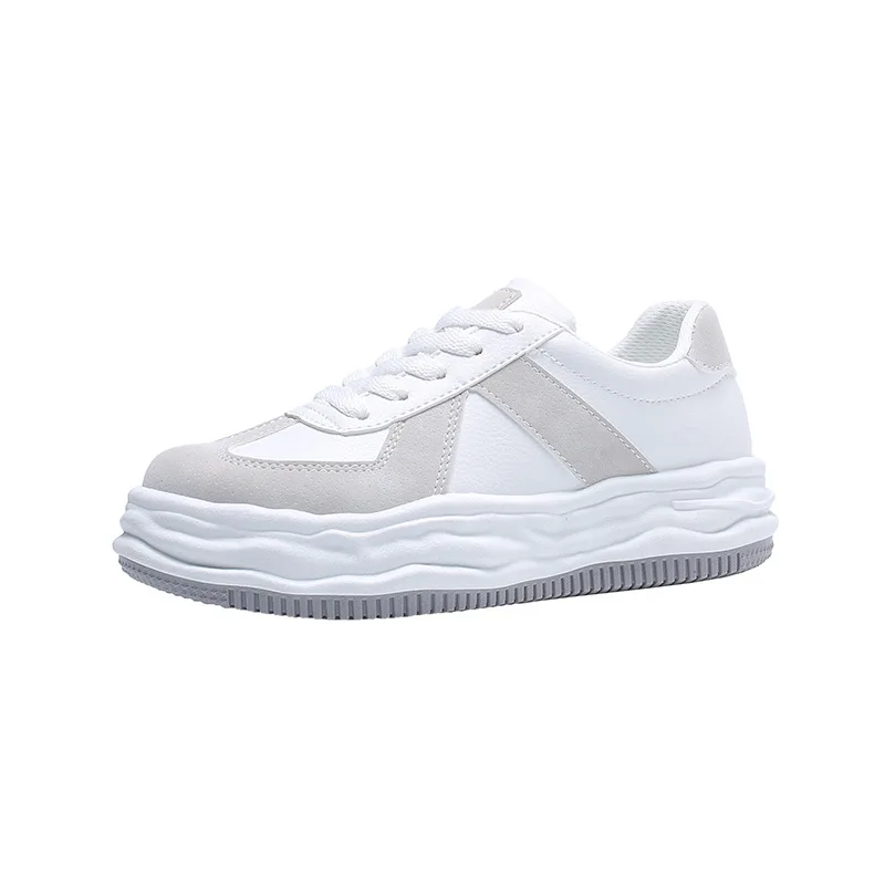 Ins han edition white shoe tide female han edition of new fund of 2021 autumn NK130 increased thick bottom running sneakers f