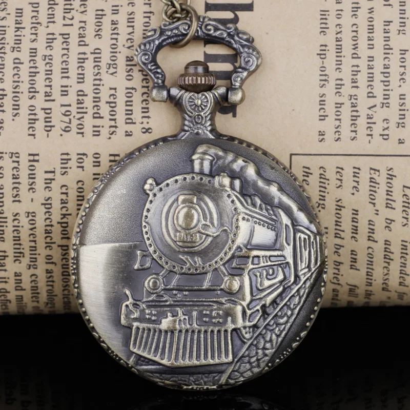 Дизайн, бронзовый чехол с рисунком поезда