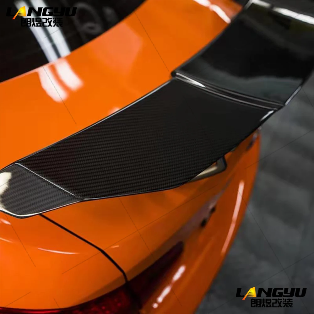 Для BMW 3 серии E92 E93 M3 2006 2007 2008 2009 2010 2011 2012 2013 Vorsteiner Стиль углеродного волокна спойлер