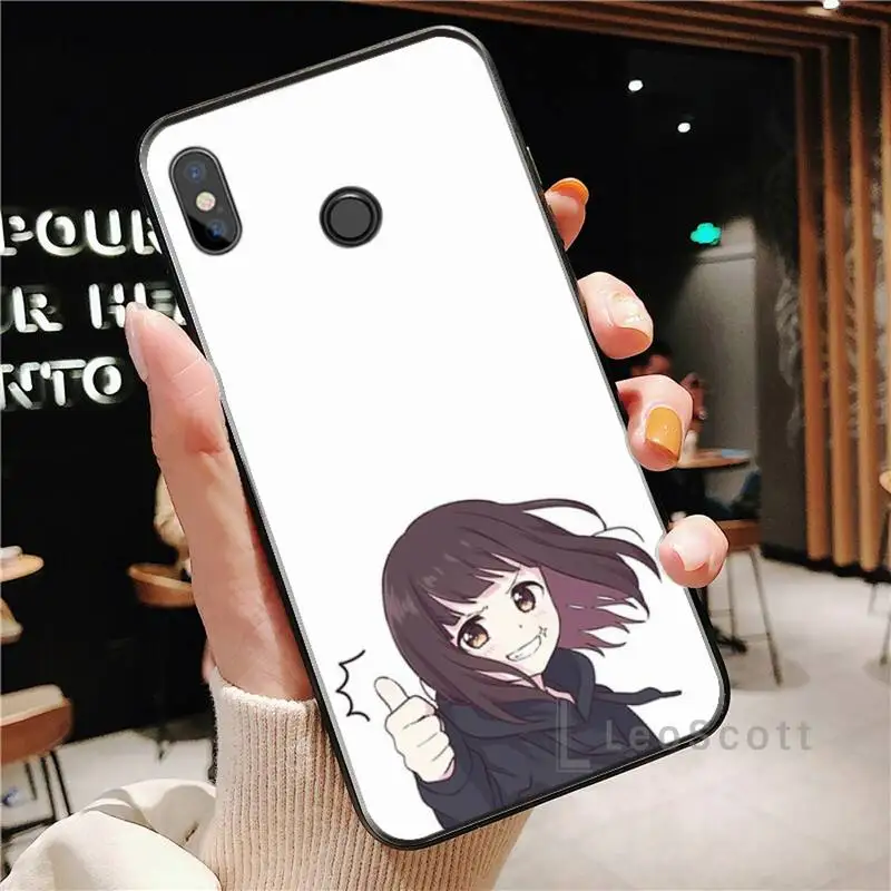 

Girl anime cute Menhera chan Phone Case For Xiaomi Redmi Note 4 4x 5 6 7 8 pro S2 PLUS 6A PRO