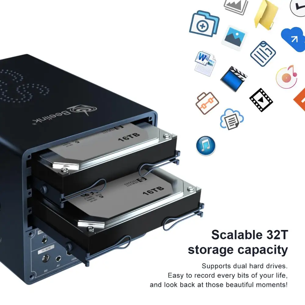 ТВ-приставка Beelink GS King X Android 9 0 4K HD Amlogic S922X-H 4 Гб DDR4 64 ГБ Dolby DTS Hi-Fi голосовое