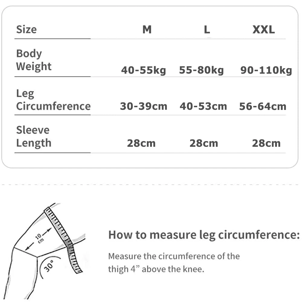 Спортивные наколенники Для мужчин под давлением эластичные Поддержка Фитнес