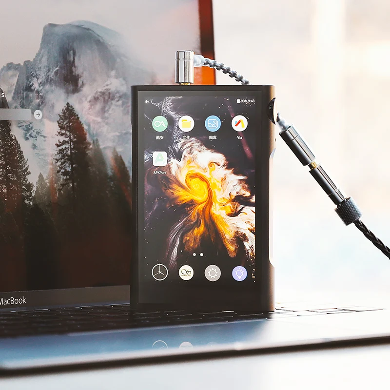 SHANLING M3X MQA Android MP3-плеер Bluetooth Dual ES9219C DAC / AMP DSD256 32bit/384kHz Hi-Res портативный музыкальный DAP