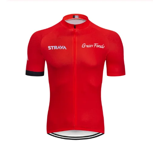 Розовый Новинка, летний спортивный костюм Strava для велоспорта, короткий рукав, набор, Майо, Ropa Ciclismo, Uniformes, быстросохнущая одежда для велоспорта, одежда для велоспорта MTB - Цвет: Розовый