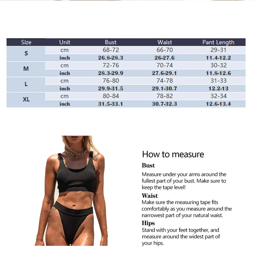 

Sexy Thong Bikinis women Solid Push Up Bikini 2021 Hot Sale Padded Bra Straps High Waist Swimsuit Female Swimwear Women Biquini