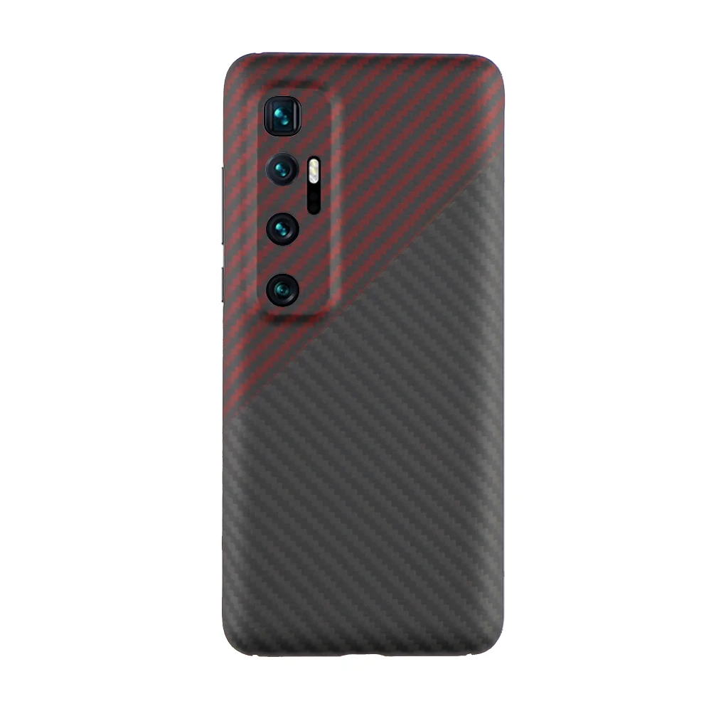 

Pure Carbon Fiber Case For Xiaomi 10 Ultra Aramid Ultra Thin Anti-fall Ultra-Light Phone Bags&Cases Luxury Cover Phone Shell
