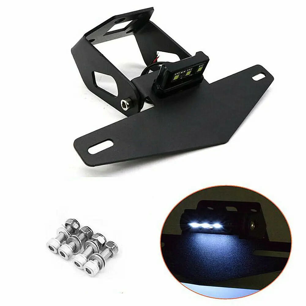 

Держатель номерного знака крыла для Kawasaki Ninja250 NINJA400 Z250 Z300 Z400 2018-2020