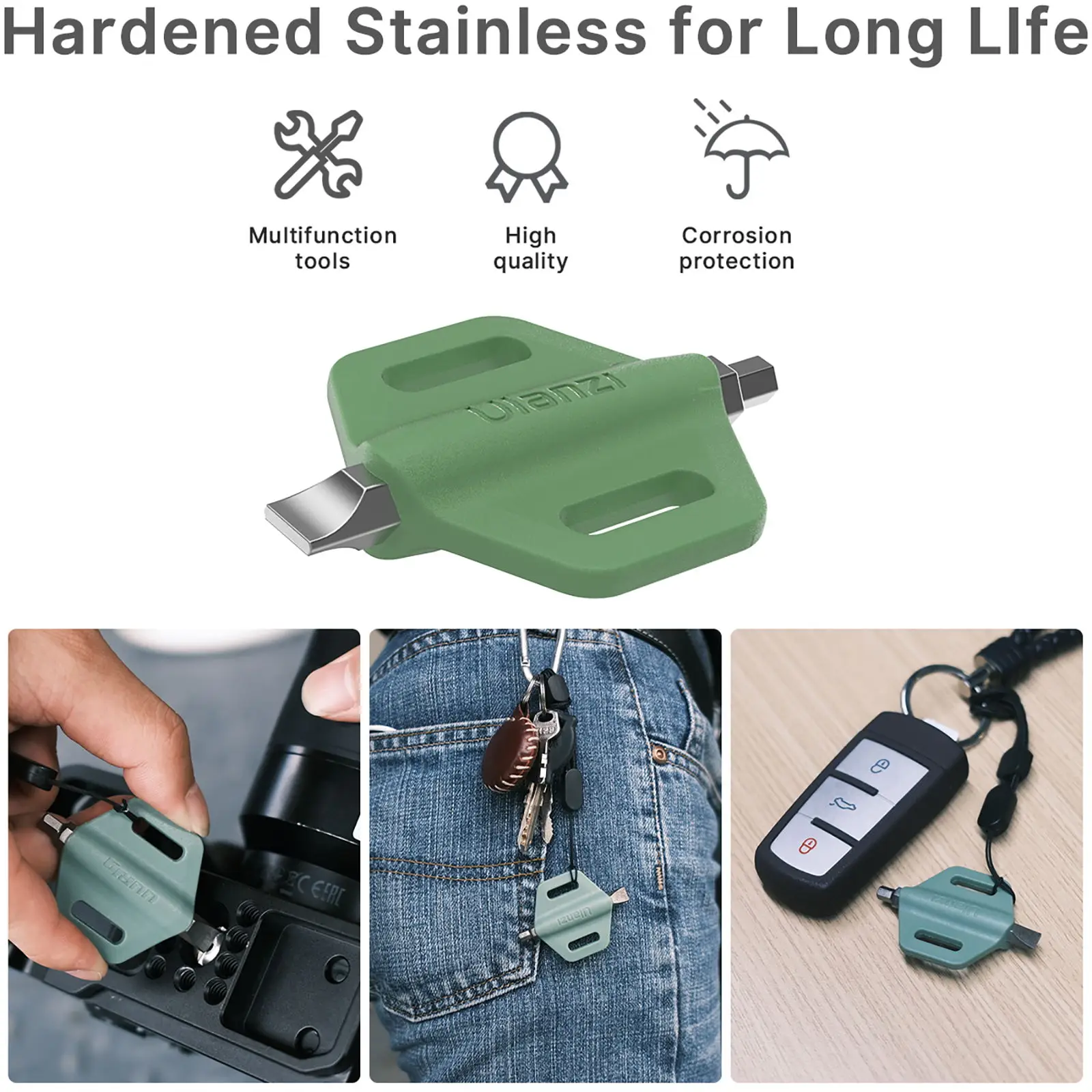 Выдвижная мини отвертка Двойные головки прямые шестиугольная 2 в 1 винт драйвер