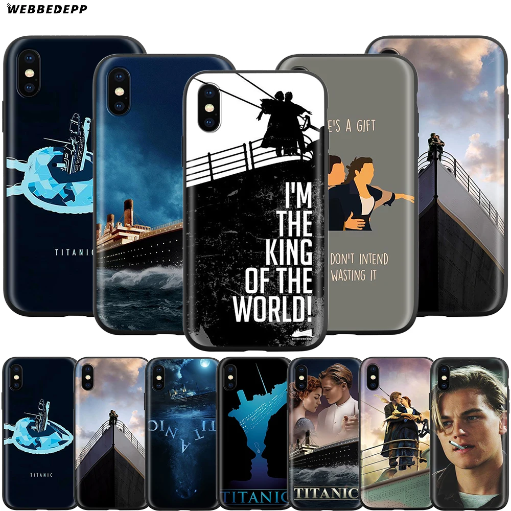 Webbedepp чехол из фильма Титаник для Apple iPhone 12 Mini 11 Pro XS Max XR X 8 7 6 6S Plus 5 5S SE|Бамперы| |