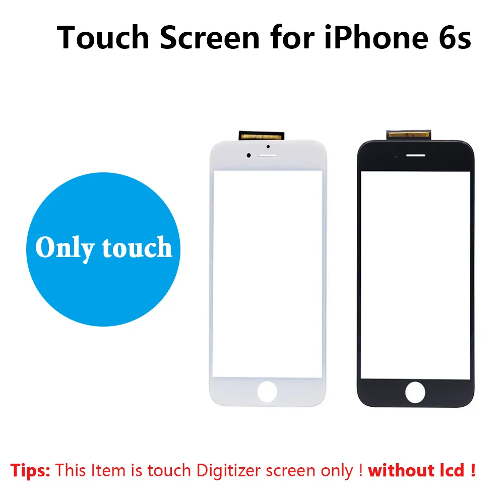 touch screen digitizer frame for iphone 7g 7 plus 7p touchscreen front touch panel glass phone accessories tempered glass film free global shipping