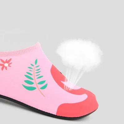 Water Shoes Kids Barefoot Quick-Dry Aqua Yoga Socks Boys Girls Animal Soft Diving Wading Beach Swimming Pink Unicorn | Детская одежда и