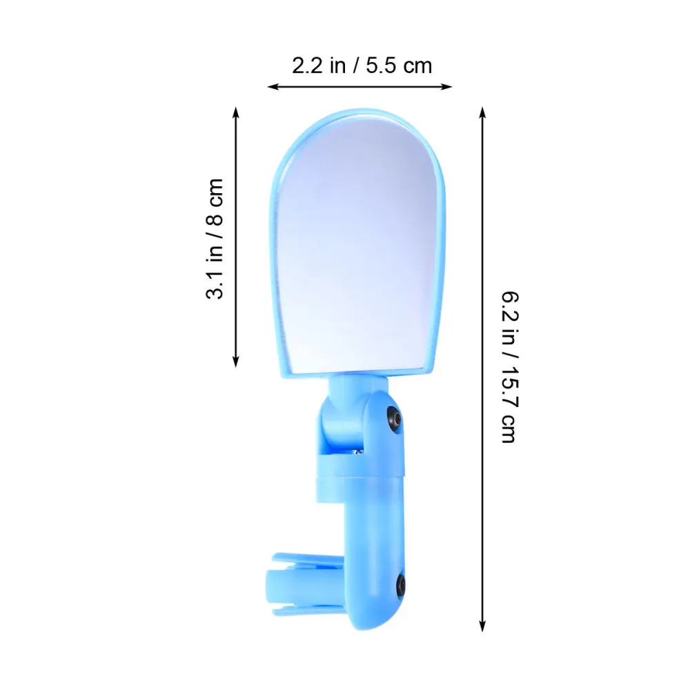 

2pcs Universal Adjustable Handlebar Rearview Mirror 360 Degrees Bike MTB Motorcycle Cycling Handlebar Plug Flexible Rear Sight