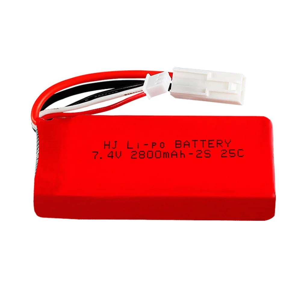 7 4 V 2800mAh аккумуляторная батарея Lipo и зарядное устройство набор для Feilun FT009 RC