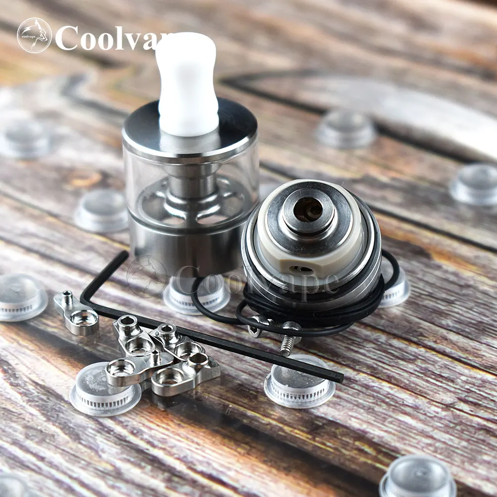 Coolvape Dvarw MTL FL стиль RTA перестраиваемый бак испаритель 316 нержавеющая сталь 22 мм rta vs